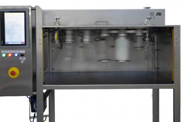 Dinnissen Multisize Sample Carousel roterende samplecontainers